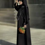 مانتو عبایی ماهرخ