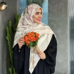 روسری هرمس ژاکارد ابریشم کد 1001